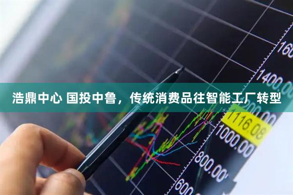 浩鼎中心 国投中鲁，传统消费品往智能工厂转型