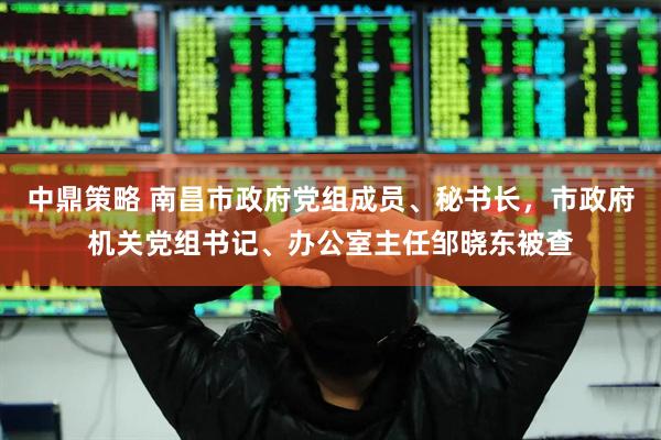 中鼎策略 南昌市政府党组成员、秘书长，市政府机关党组书记、办公室主任邹晓东被查