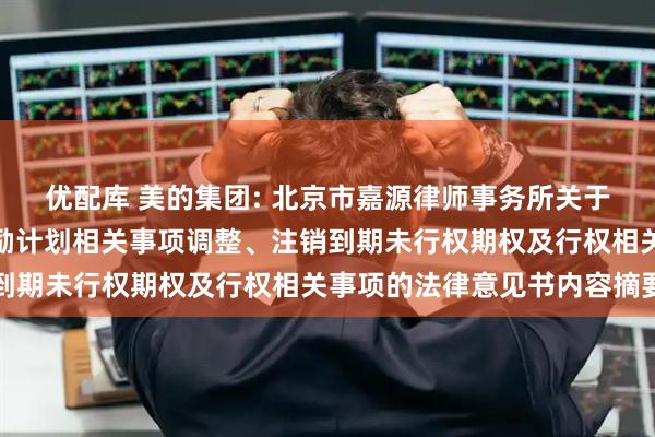 优配库 美的集团: 北京市嘉源律师事务所关于美的集团第九期股权激励计划相关事项调整、注销到期未行权期权及行权相关事项的法律意见书内容摘要