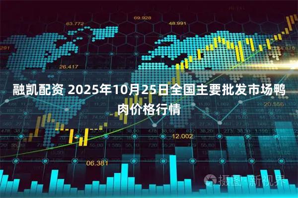 融凯配资 2025年10月25日全国主要批发市场鸭肉价格行情