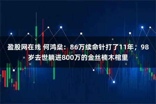 盈股网在线 何鸿燊：86万续命针打了11年，98岁去世躺进800万的金丝楠木棺里